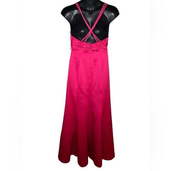 NWT Da Vinci Elegant Pink Evening Gown Size 12 - Picture 2 of 7